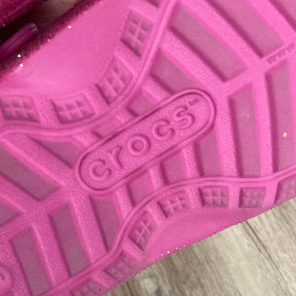 CROCS these sparkly